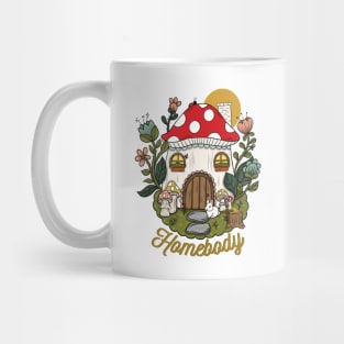 Homebody Mushroom House Mug